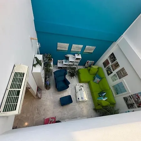 아파트 Atico Triana Con Terraza 세비야